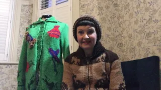 Michele Marck Knitwear Episode 16 Mary Maxim and Finished Vintage Knitting projects from 2022