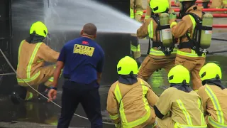 Fiji Firemen Singing their Song, 2019 pass-out