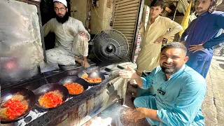 Beef Tikka Karahi Chicken Tikka Karahi Chicken kabab karahi Famous Street food in Peshawar