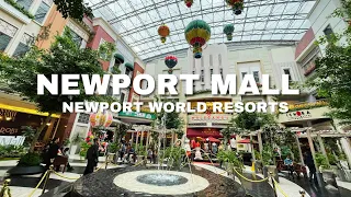 NEWPORT MALL (Newport World Resorts) | Walking Tour 2023 | HD | Pasay City, Philippines