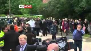 The Funeral Of Bee Gee Robin Gibb Taking Place In Thame, Oxfordshire - Sky News