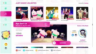 Just Dance 2020 (Unlimited) Hips Don’t Lie (Alternate, Sumo Wrestler Version) 5*’s Gameplay