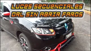 LUCES DRL SECUENCIALES | LUCES DE DIURNAS EN MI AUTO ! | TIRAS DE LED