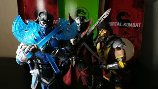 #ОТКрывашка.MORTAL KOMBAT.SUB-ZERO.SCORPION.SPAWN.MCFARLANE TOYS(2019).