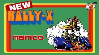 Rally-X | 1980 | Arcade | Gameplay | HD 720p 60FPS