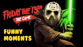 JEDI JASON! FRIDAY THE 13TH FUNNY MOMENTS!