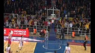 Το απίστευτο τρίποντο του Σλούκα Galatasaray-Ολυμπιακός