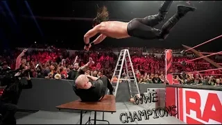 Seth Rollins vs  Baron Corbin – Intercontinental Championship TLC Full Match Raw
