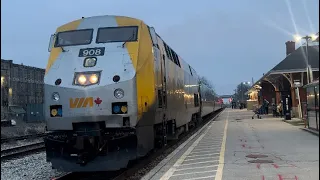 VIA Rail Train Ride on VIA 87! Toronto Union Station - Kitchener GO Station March 15, 2024