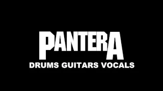 Pantera - 5 minutes alone - Backing Track no bass (only drums guitars vocals)