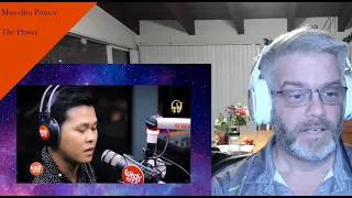 Marcelito Pomoy - The Prayer -  LIVE on Wish 107.5 - Reaction Video - Wonderful!