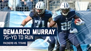 DeMarco Murray's Amazing 75-Yard TD Run! | Packers vs. Titans | NFL