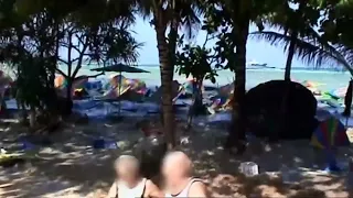 Tsunami hits Kamala Beach Hotel (Video by Andrew Stones) 26.dec.2004