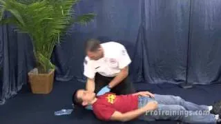 Unconscious Adult Choking - Lay Rescuer