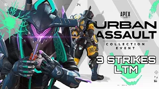 Urban Assault Collection Event : 3 Strikes LTM | Apex Legends Gameplay