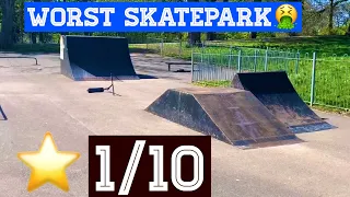 THE WORST SKATEPARK IN THE UK!