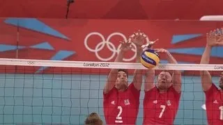 Volleyball Men's Preliminary - Pool A - Great Britain v Italy Replay - London 2012 Olympic Games