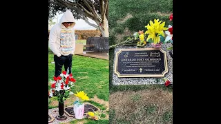 Rey Mysterio visited Eddie Guerrero's grave for the first time