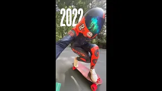 Best Of Downhill Longboarding 2022 - Antoine Carlotti