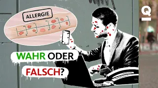 Allergiker aufgepasst! 5 Mythen über Allergien | Quarks Mythen-Box