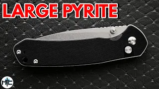 CJRB Large Pyrite Folding Knife - Overview and Review