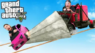 GTA 5 Tight Rope Face To Face Challenge!