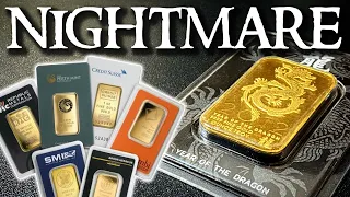 Gold Bars in ASSAY - Be Very Careful