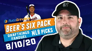 DRAFTKINGS MLB DFS PICKS | The Daily Fantasy 6 Pack (8-10-20)