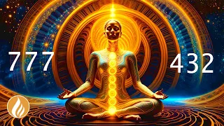 777Hz + 432Hz Receive Good Fortune and Divine Guidance | Angelic Realm