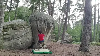 Spiderman, 6A, Apremont Bizons, Fontainebleau