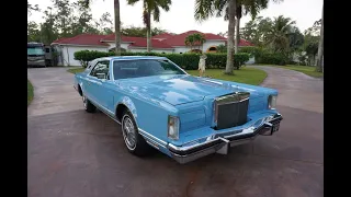 This Enormous Lincoln Mark V was a Decadent End to the Full Size Personal Luxury Coupes of the 1970s