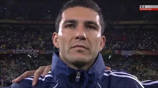 Anthem of Paraguay vs Italy (FIFA World Cup 2010)