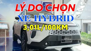 LÝ DO CHỌN XE HYBRID - TIÊU HAO 3.01L/100KM