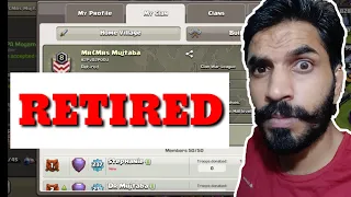 SHOCKING!!!... STEPHANIE AND DR MUJTABA RETIRED????....BYE BYE..CLASH OF CLANS...COC...