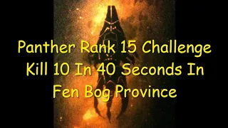 Ghost Recon Breakpoint Panther Rank 15 Challenge Kill 10 In 40 Seconds within The Fen Bog Province