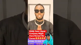 Diddy Sues Liquor Company Ciroc(He Might Have Ruin) His Career W This One😳#reaction #shorts #fyp