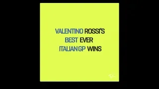 Valentino Rossi's 4 Best MotoGP Wins In Mugello