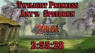 Twilight Princess Any% Speedrun in 2:55:28