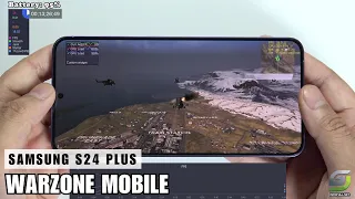 Samsung Galaxy S24 Plus Test game Call of Duty Warzone Mobile | Exynos 2400