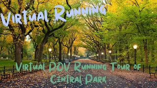 Central Park 5k Virtual Run | Great for treadmill running or walking scenery