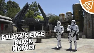 Star Wars: Galaxy’s Edge Illegal Black Market at Disneyland Revealed! (Nerdist News)