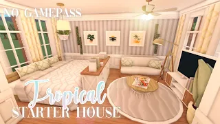 Roblox Bloxburg - No Gamepass Tropical Starter House - Minami Oroi