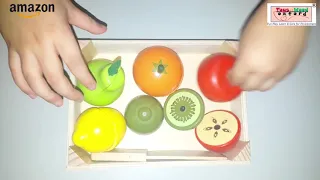 Wooden Fruit Cutting Game for Children - Toys of Wood Oxford