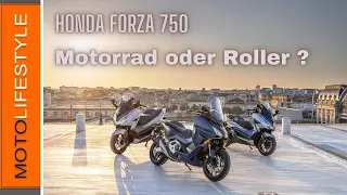 Honda Forza 750 - Roller oder doch eher ein Motorrad  ?