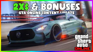 2X$, HUGE BONUSES, DISCOUNTS & More - GTA Online