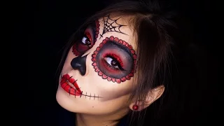 La Catrina Makeup Tutorial | Day of the Dead Sugar Skull