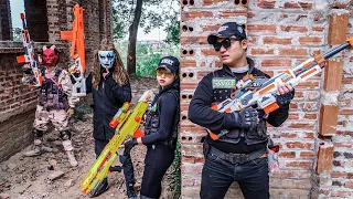 LTT Films : Captain S.E.A.L X Nerf Guns Fight Crime Group Grakk Mask Captain Traitor