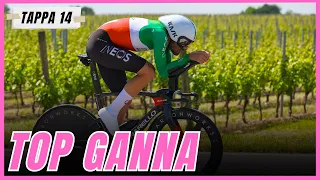 FINALMENTE GANNA ma POGACAR vola - Tappa 14 Giro 2024