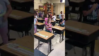 Pledge Allegiance- Mrs. Cozzolino’s class