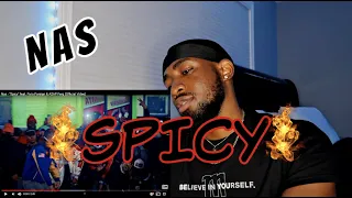 Nas - "Spicy" feat. Fivio Foreign & A$AP Ferg (Official Video) REACTION VIDEO